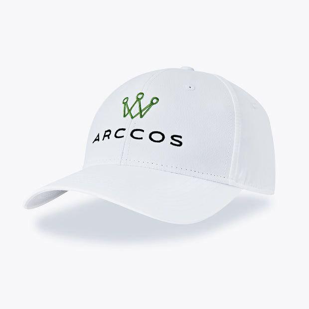 Arccos Performance Tech Hat in White - Left